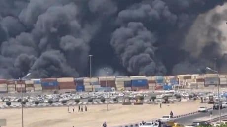 Más de 500 personas heridas en Irán por una explosión en un puerto de la ciudad sureña de Bandar Abbas