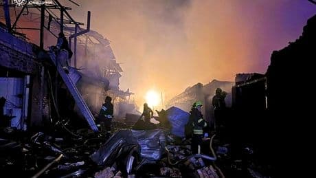Rusya, Ukrayna’ya 500’den fazla İHA ve füze ile saldırdı