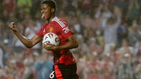 Chido Obi hits brace as Man Utd bounce back to beat Hong Kong