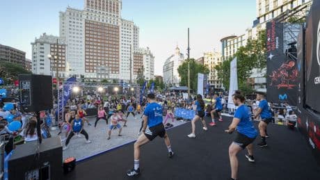 'La Noche del Deporte'convierte Madrid en una fiesta