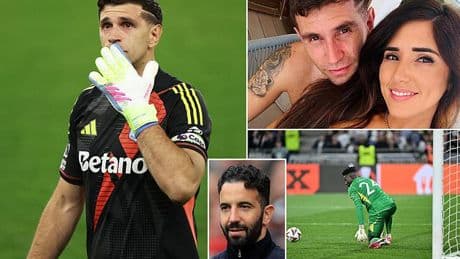 Man United 'made contact with Aston Villa's Emi Martinez over possible move SIX MONTHS ago' amid doubts over struggling Andre Onana's future under Ruben Amorim