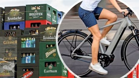 Hat Platz für 12 Kisten Bier: Berliner baut kurioses E-Lastenrad