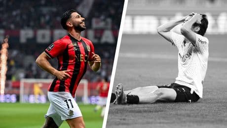 Nice-Reims : Sanson sur un nuage, la pépite Bouanani, Nakamura muet... Les tops et les flops de la victoire niçoise