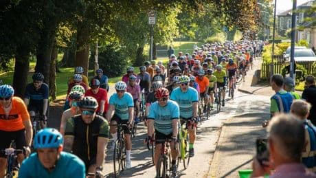 Round Strathaven 50 cycle fundraiser sees best ever turnout