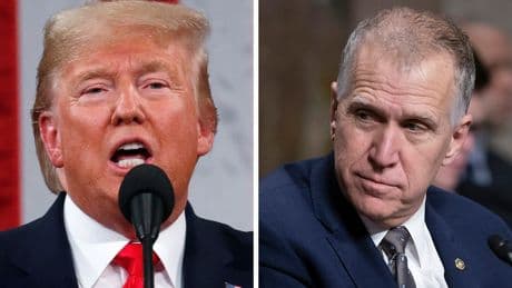 Trump says Tillis refusing US attorney nomination 'disappointing' as deadline for left-wing court action looms