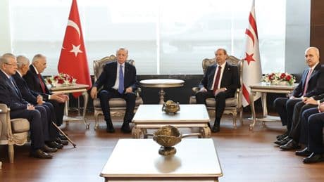 Erdoğan’ın KKTC ziyareti, Rum yönetimini telaşlandırdı