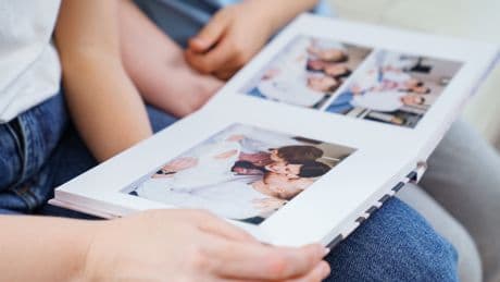 When family members died, I struggled to share the news with my kids. Looking at photos helped all of us.