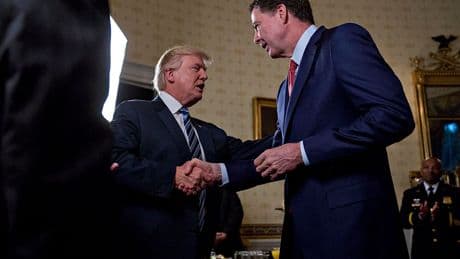 Former FBI boss interviewed over Trump Instagram post