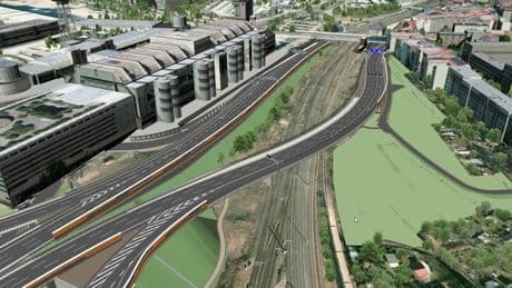 A100 Berlin: So soll die neue Ringbahnbrücke Anwohner entlasten