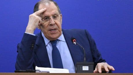 Ukraine-Krieg: Russlands Außenminister Lawrow wirft Merz antirussische Nazi-Parolen vor