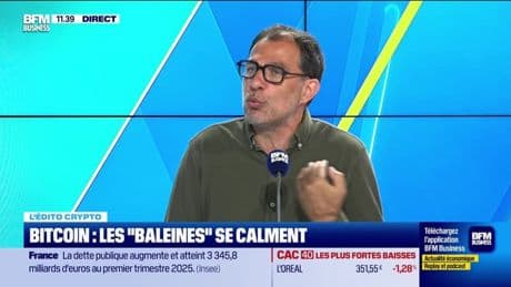 L'édito crypto : Bitcoin, les "baleines" se calment - 26/06