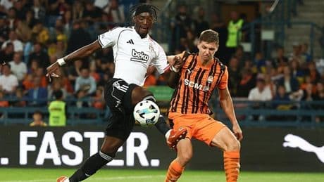 Shakhtar Donetsk-Beşiktaş maçında dikkat çeken olay! Tammy Abraham...