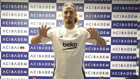 Beşiktaş'ta Taylan Bulut, sağlık kontrolünden geçti