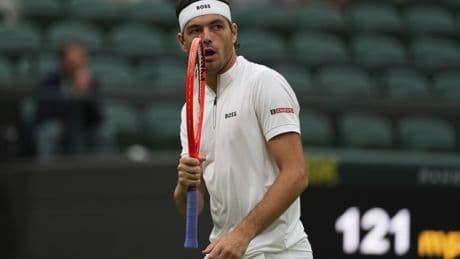 Wimbledon'da Taylor Fritz, çeyrek finale yükseldi