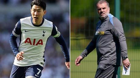 Ange Postecoglou fires a warning to Son Heung-min after Tottenham captain returns from injury ahead of Europa League final