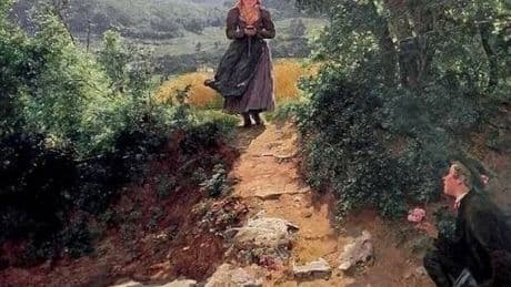 People baffled by 'time travel' painting that appears to show woman using iPhone