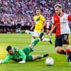 Casper Tengstedt scoort in oefenwedstrijd tegen RKC, maar heeft nog tijd nodig