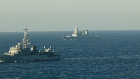 Royal Navy scrambled to monitor Russian ship loitering in UK waters