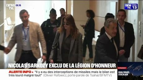 Nicolas Sarkozy est officiellement exclu de la Légion d'honneur