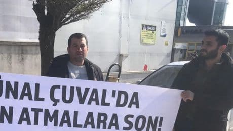 İşten atılan Ünal Sentetik işçileri: Hakkımızı verin