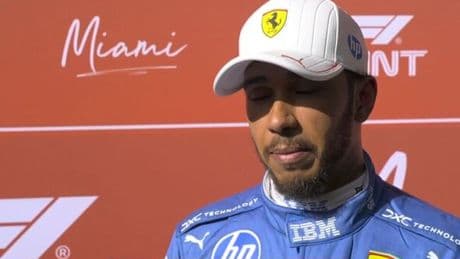 Lewis Hamilton gives worrying two-word update as frustrations boil over for Ferrari stars