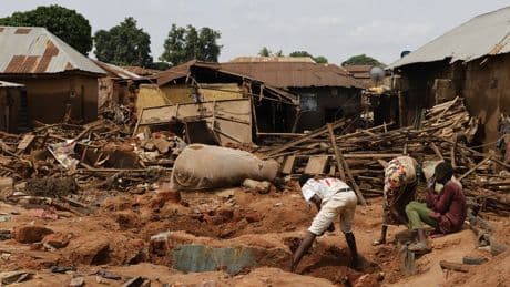 Dodental overstromingen Nigeria loopt op tot 200, nog ruim 500 vermisten