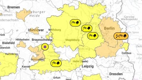 Wetter in Deutschland: Amtliche Warnung vor starken Gewittern