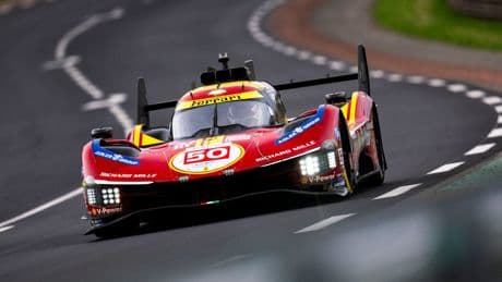 Miguel Molina y Valentino Rossi, líderes provisionales en el festival italiano en Le Mans