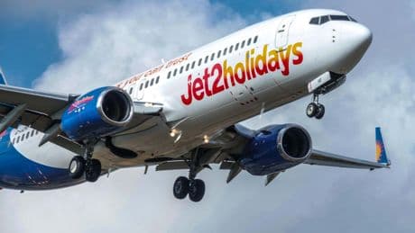 Holiday jet from Edinburgh diverts after in-air emergency