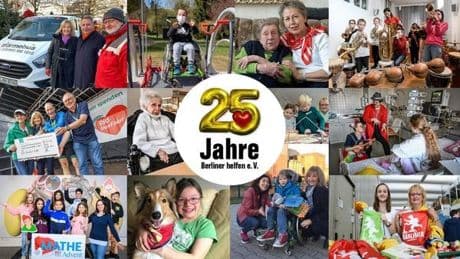 25 Jahre Berliner helfen e.V.: Große Spendenaktion zum Jubiläum