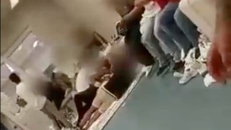 Brutal video reveals makeshift ICE detention facility in Manhattan where immigrants sleep on floors next to toilets