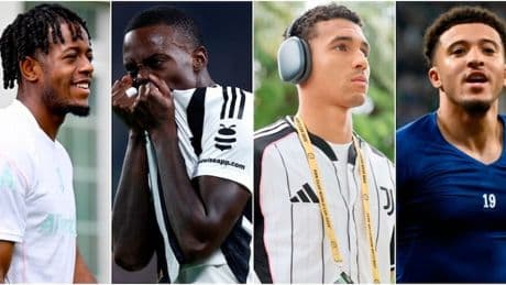 <p>Sancho vuole subito la Juve! Mbangula, Weah e Alberto Costa: milioni in arrivo</p>