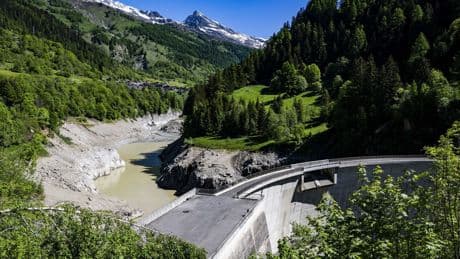 Unglück in Schweizer Alpen: Die Lonza fließt wieder im Schweizer Katastrophengebiet