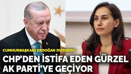 Cumhurbaşkanı Erdoğan duyurdu: CHP’den istifa eden Özlem Vural Gürzel, AK Parti’ye geçiyor