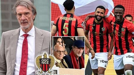 Sir Jim Ratcliffe 'puts Nice up for sale' as asking price is revealed, after Man United minority owner admitted he 'didn't enjoy watching them' and they 'were better WITHOUT INEOS interference'