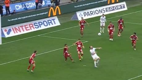 OM-Brest: en vidéo, le but somptueux d’Amine Gouiri qui a fait chavirer le Vélodrome