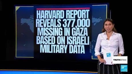 A Harvard report reveals 377.000 missing in Gaza?