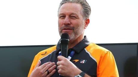 McLaren boss Zak Brown got cheeky text message from F1 rival during Austrian GP