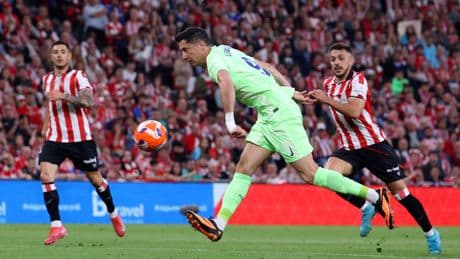 Liga : déjà champion d’Espagne, le Barça termine par un succès à Bilbao, le mur du 100 pour Lewandowski