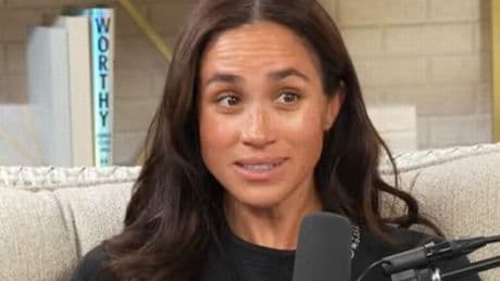 Meghan Markle appears to make thinly-veiled dig at royals and says Prince Harry's a 'fox'