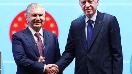 Cumhurbaşkanı Erdoğan ile Özbekistan Cumhurbaşkanı Mirziyoyev telefonda görüştü