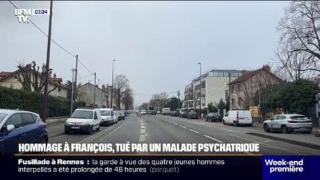 Hommage à François, tué par un malade psychiatrique