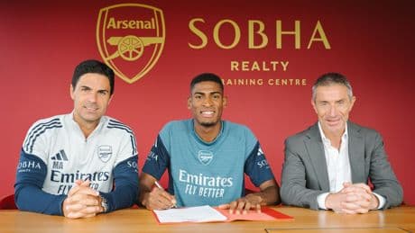 Arsenal'den savunmaya genç takviye: Cristhian Mosquera