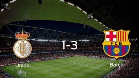 El Barcelona B se lleva los tres puntos frente al Real Unión de Irún (1-3)