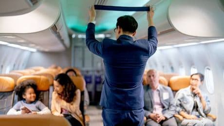 Flight attendant's blunt response to child who asked about vital safety procedure