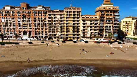 La playa de Port Saplaya (Alboraia) permanecerá cerrada todo el fin de semana