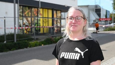 Supermarkt-Dach eingestürzt - Diensttausch rettete Kassiererin Manuela vor dem Unglück