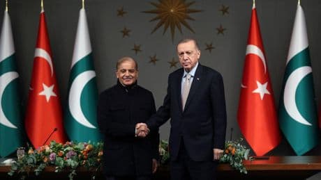Erdoğan, Pakistan Başbakanı Şerif ile görüştü