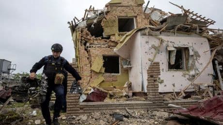 At least 13 dead in ‘massive’ Russian drone and missile strike overnight in Ukraine