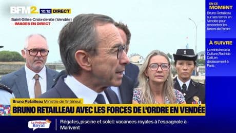 "Entrer dans ce gouvernement, ça ne fait pas de nous des macronistes", réaffirme Bruno Retailleau